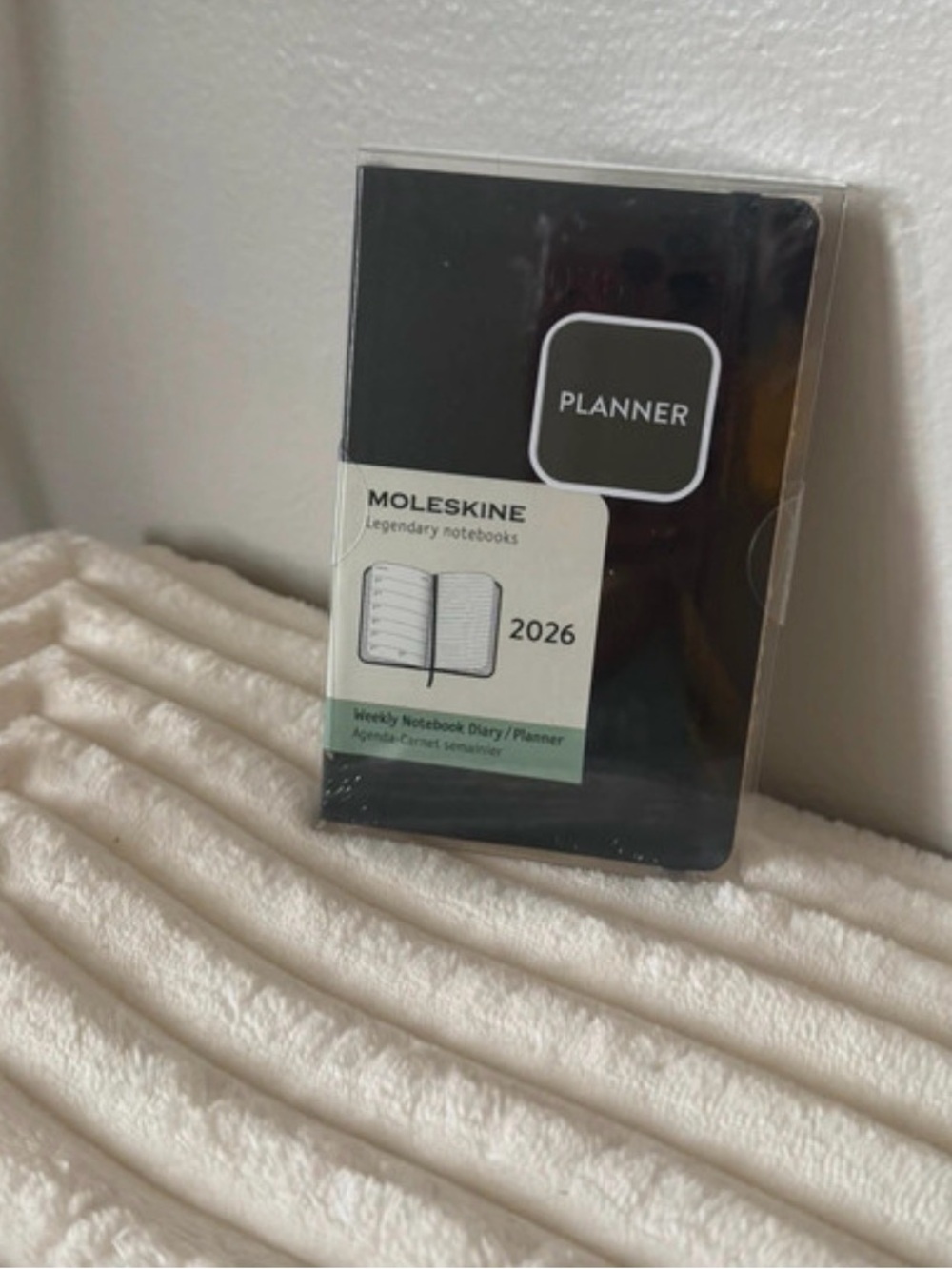 Moleskine Black Weekly Planner 2026